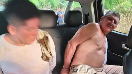 Los hombres fueron localizados este martes 13 de octubre de 2026, en el sector Otongo Mapalí.