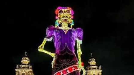 La catrina más grande fue presenta en Ciudad de México y logró un record Guinness
