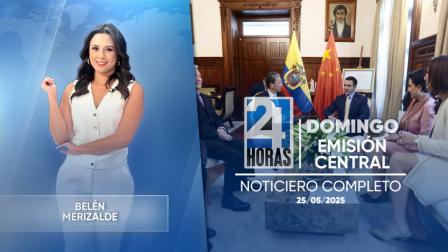 Revise las noticias más destacadas del Ecuador en nuestro Noticiero 24 Horas Emisión Estelar de este sábado 24 de mayo del 2025.