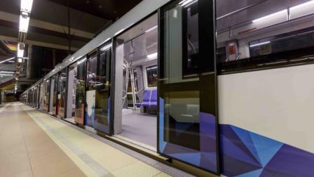 El alcalde de Quito, Pabel Muñoz, se refirió a la compra de trenes para el Metro de Quito.