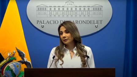 Carolina Jaramillo fue oficializada como portavoz de la Presidencia de Ecuador el lunes 2 de junio del 2025.