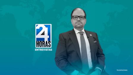 John Reimberg, ministro del Interior, habla del despliegue policial en Ecuador, las extorsiones y los proceso contra José Adolfo Macías Villamar, alias 'Fito', y Guillermo Fernando R.C., alias 'Trompudo'. Las revelaciones las realizó este miércoles 4 de junio el 2025, en el espacio de Entrevistas de 24 Horas, en Teleamazonas.