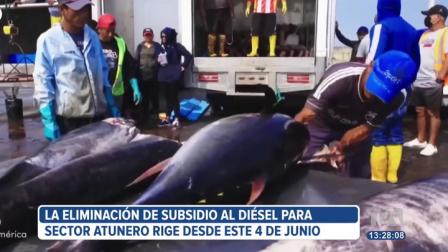 Desde hoy el sector pesquero operará sus flotas sin subsidio al diésel. 
El gobierno oficializa la medida frente a un complejo panorama económico, con el que busca reducir su hueco fiscal.

Vía: Astrid Singre