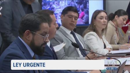 Este sábado el pleno de la Asamblea tramitará en segundo debate el proyecto de Ley propuesto por el presidente Noboa para combatir las economías criminales. 

Vía: Karen Haro
