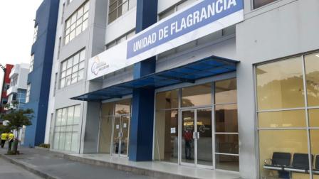 Unidad de Flagrancia Norte, en el Cuartel Modelo en Guayaquil