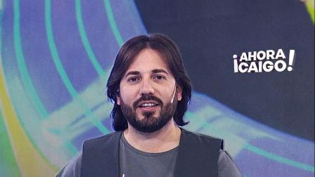 Víctor Aráuz, presentador de ¡Ahora Caigo! da la bienvenida a los participantes del Ciclo 6