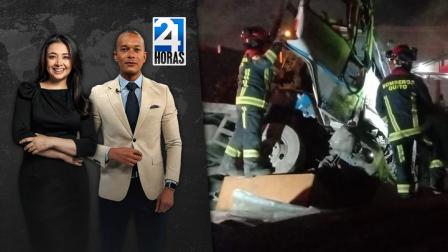 Revise las noticias más destacadas de Quito en nuestro Noticiero 24 Horas Primera Emisión de este miércoles 11 de junio del 2025. Con Andrea Samaniego y Miguel Rodríguez.