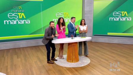 Roberto Manrique y Giovanna Andrade visitan el set de esTAmañana y comparten su obra 'El Ansia'.