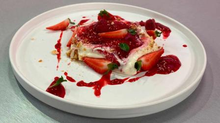 El chef Felipe Campana preparó un delicioso cheesecake de furtos rojos. ¿Te animas a prepararlo en casa?