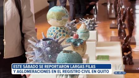 25 artistas inspirados en la asombrosa biodiversidad de Galápagos, presentan en Quito una muestra única.
Vía: Diego Añazco