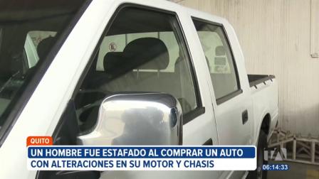 Un hombre fue estafado al comprar un vehículo con alteraciones en su motor y chasis. Años después el auto sigue retenido y no hay una resolución.

Vía: Nathalie Jiménez