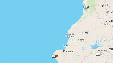 Sismo de magnitud 3.9 se registró en Montecristi Manabí este viernes 20 de junio