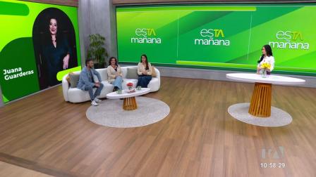 La actriz ecuatoriana Juana Guarderas habla de su vida, su trayectoria y experiencia en MasterChef Celebrity Ecuador.