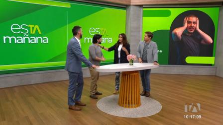 El actor ecuatoriano Raúl Santana compartió parte de su vida personal y profesional.