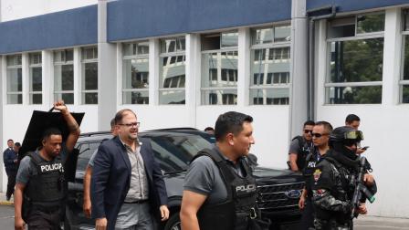 Ministro del Interior, John Reimberg, habló de las falencias en el sistema carcelario del Ecuador.