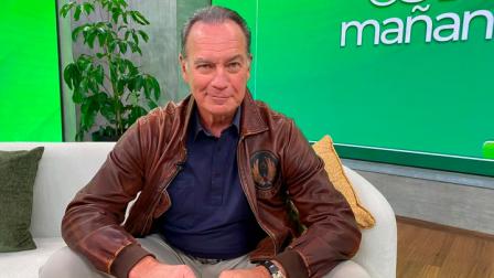 El cantante y presentador español Bertín Osborne compartió sus mejores momentos en el set de esTAmañana, el matinal de Teleamazonas