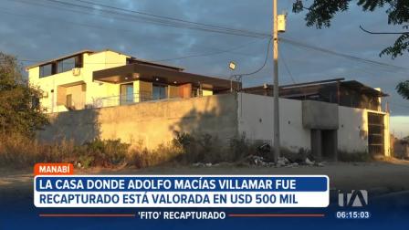 Adolfo Macías Villamar, alias Fito, fue encontrado en una casa valorada en medio millón de dólares. El inmueble cuenta con búnker, piscina, gimnasio, mesa de billar y lujosos acabados.
Un reportaje de Catalina García