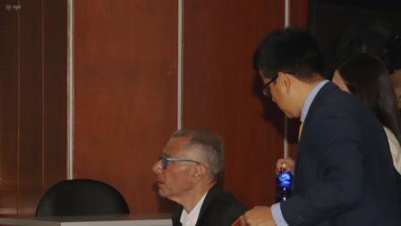 Jorge Glas en la audiencia de sentencia en el caso Reconstrucción de Manabí donde se encuentra sindicado el ex Vicepresidente de la República Jorge Glas, en la Corte Nacional de Justicia.