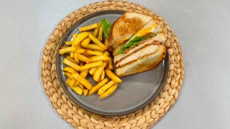 Cocinando esTAmañana: El chef 'Pipe' Campana preparó un Club Sándwich para compartir en familia. Prepáralo con tus hijos.