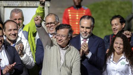 Gustavo Petro, presidente de Colombia, durante un acto público el 25 de junio del 2025