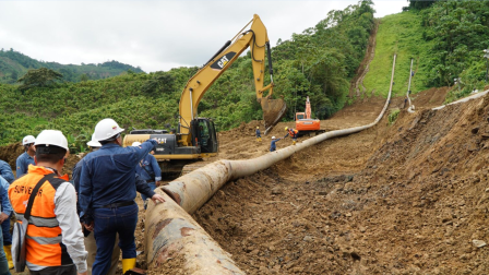 Petroecuador informó la paralización del bombeo por las lluvias en Napo.