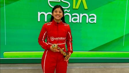 La piloto  de automovilismo y karting, Doménika Arellano,  nos visita en esTAmañana y nos cuenta sobre su exitosa carrera deportiva.