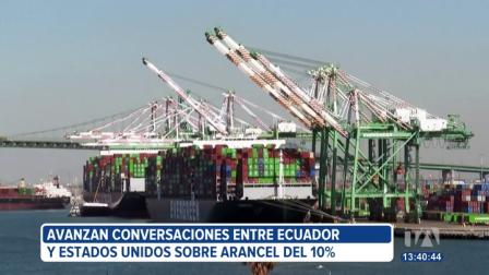 En un 80 % avanza el diálogo entre Ecuador y Estados Unidos sobre el arancel del 10 % a los productos ecuatorianos de exportación.
Un reportaje de Bernarda Cevallos