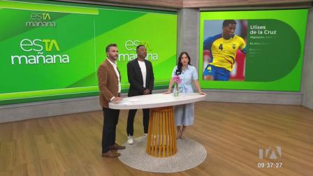 El exseleccionado ecuatoriano Ulises de la Cruz visitó el set de esTAmañana y habló sobre su fundación Fundecruz.