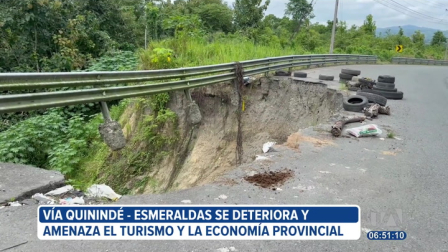 Entre baches profundos y tramos inestables, la vía E20 en el trayecto Quinindé - Esmeraldas evidencia un deterioro alarmante. Los daños afectan a miles de viajeros.
Un reportaje de Sofía Weir