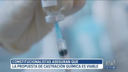 En diez años Ecuador registra más de 70 mil procesos por delitos sexuales. La castración química según un constitucionalista es viable y representa un paso para enfrentar esta realidad.

Un reportaje de Belén Merizalde