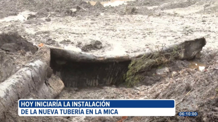 450 mil dólares costará la reparación de la tubería que se rompió en La Mica y dejó sin agua potable a seis parroquias del sur de Quito. Las autoridades aseguran que los trabajos terminarán este fin de semana.
Un reportaje de Stephany Paz
