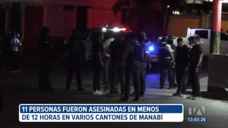Más de 10 personas fueron asesinadas en menos de 12 horas en Manabí. Entre las víctimas está un policía en servicio activo.
Un reportaje de Ricardo Alcívar