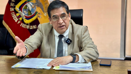 José Suing, presidente de la Corte Nacional de Justicia, hizo un recuento sobre el proceso de extradición de Adolfo Macías Villamar a Estados Unidos.