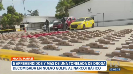 En San Lorenzo, Manabí, se incautó más de una tonelada de cocaína escondida, valorada en cerca de tres millones de dólares.
Un reportaje de Ericka Vera