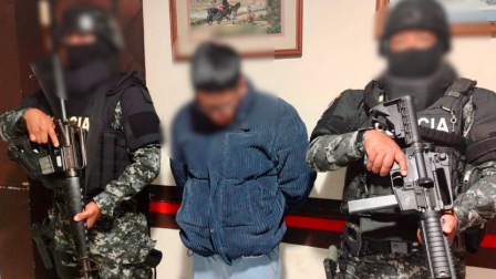 Capturado Carlos Alexander E., cabecilla de Los Lobos en CuencaPolicía Nacional