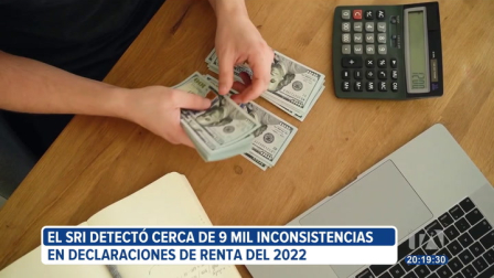 El SRI intensifica su control tributario y detectó cerca de 9 mil inconsistencias en declaraciones de Renta del año 2022. Las alertas ya fueron enviadas y, de no justificarse, podrían derivar en sanciones económicas e incluso penales. Un reportaje de Ismenia Solorzano.
