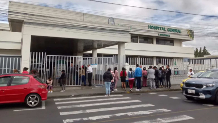 Continúa la crisis en los hospitales del Instituto Ecuatoriano de Seguridad Social.
