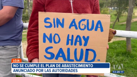No es el escenario de Loja que, desde hace 23 días, el 70% de barrios de la ciudad no cuenta con agua potable. La situación se torna insostenible, pues no se cumple con un plan de abastecimiento. 

Un reportaje de María del Rocío Coronel
