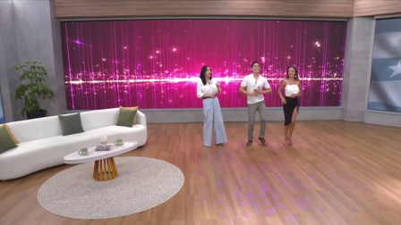 El coreógrafo Carlos Andrés Espinoza enseñó los pasos esenciales para bailar bachata en el set de esTAmañana