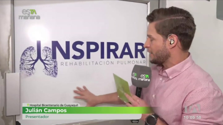 Desde Guayaquil, Julián Campos nos cuenta sobre el programa 'Inspirar', diseñado para personas con afectaciones respiratorias.