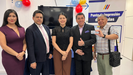 Ecuador implementó un punto de impresión de cédulas en Madrid, que beneficiará a la comunidad de ecuatorianos que reside en Europa.