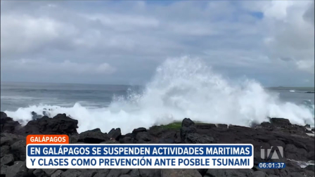 En Galápagos, el COE Provincial dispuso medidas preventivas ante posibles olas de hasta 1,5 metros a partir de las 08:50 de este miércoles 30 de julio.
Un reportaje de Diego Añazco