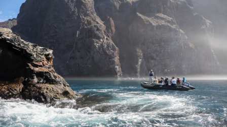 Estaba previsto que el tsunami llegue a las Islas Galápagos alrededor de las 09:00.