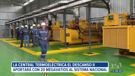 Entro en operación la central termoeléctrica El Descanso II, ubicada en los límites de Azogues y Cuenca. Esta planta generará 20 megavatios para el sistema nacional.
Un reportaje de Iván Rodríguez