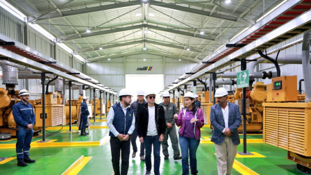 La central termoeléctrica El Descanso II se encuentra en Azogues, Cañar.