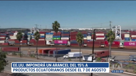 El arancel del 15% impuesto por Estados Unidos a Ecuador podría reducirse en la cuarta ronda de negociaciones entre los 2 gobiernos. Los sectores exportadores esperan y confían que esto se dé antes del 7 de agosto.

Un reportaje de María Gracia Chacón