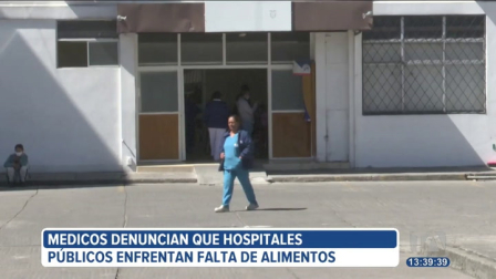 La falta de alimentos afecta a los hospitales públicos del país, según denuncian médicos y familiares de pacientes. El presupuesto para comida, limpieza y seguridad se redujo en 78 millones en los últimos 2 años.

Un reportaje de Lucía Clavijo