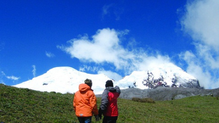 El nevado Cayambe es un atractivo turístico ubicado en Pichincha, en Ecuador