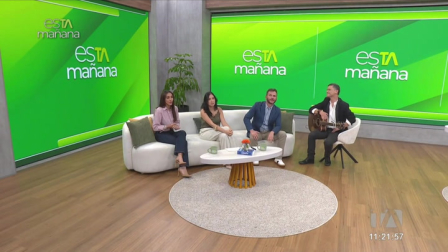 Gente que Suma: El cantautor ecuatoriano Ricardo Williams visitó el set de esTAmañana y junto a Christian Norris recordaron la época en que fueron actores de la telenovela.