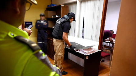El pasado 3 de julio, la Fiscalía y Policía realizó allanamientos como parte del caso 'Depuración Azul'